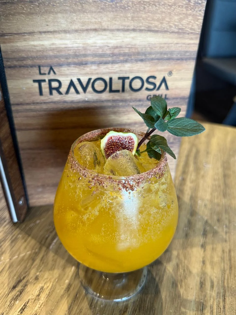 Bebida refrescante de La Travoltosa